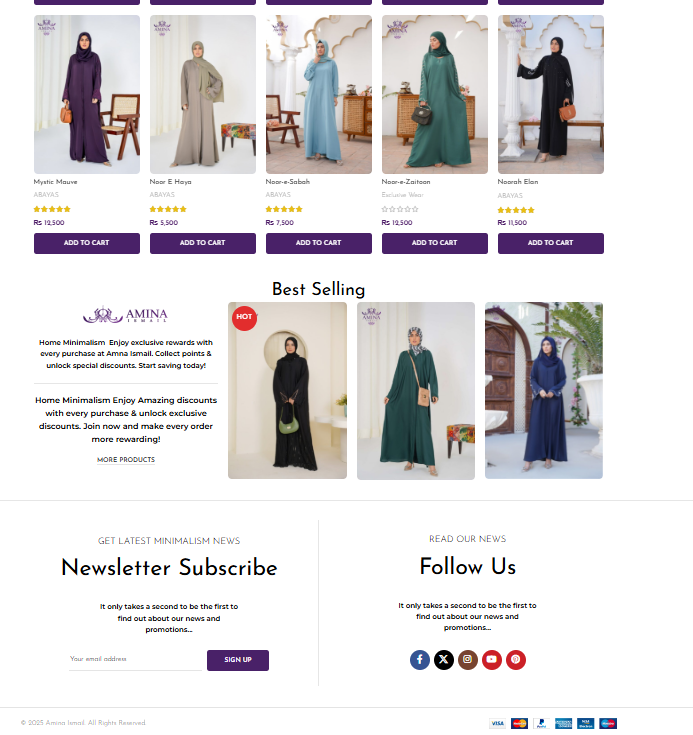 Amina Ismail Screenshot 3